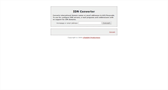 Desktop Screenshot of idnconverter.se